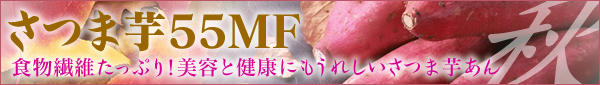 さつま芋55MF　食物繊維たっぷり！美容と健康にもうれしいさつま芋あん